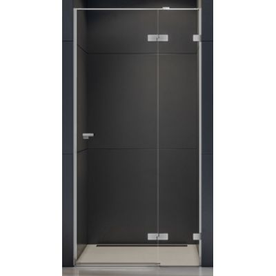 New Trendy Eventa drzwi prysznicowe 110 cm wnękowe prawe chrom/szkło przezroczyste EXK-0135