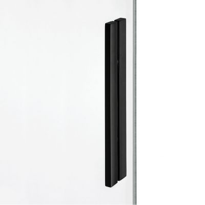 New Trendy Softi Black kabina prysznicowa 120x100 cm prostokątna czarny półmat/szkło przezroczyste EXK-3977