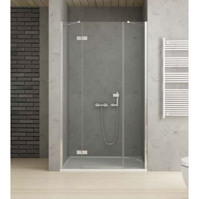 New Trendy Reflexa drzwi prysznicowe 110 cm wnękowe lewe chrom/szkło przezroczyste EXK-5076