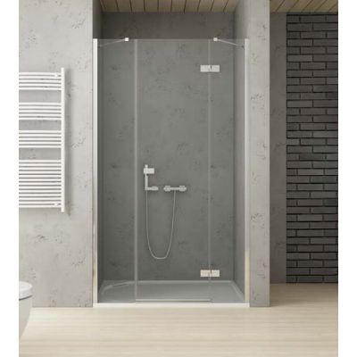 New Trendy Reflexa drzwi prysznicowe 110 cm wnękowe prawe chrom/szkło przezroczyste EXK-5077