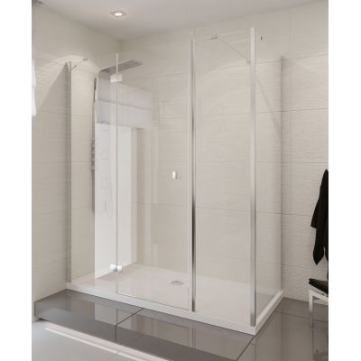 New Trendy Modena Plus kabina prysznicowa 120x80 cm prostokątna lewa szkło przezroczyste EXK-1065L