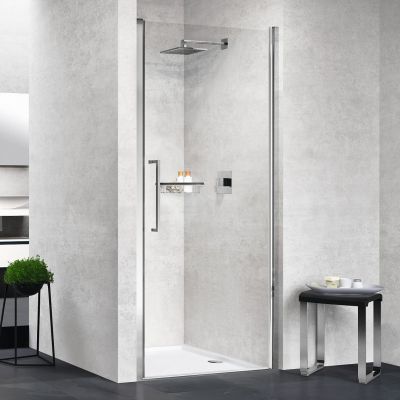 Novellini Young 1B drzwi prysznicowe 92 cm chrom/szkło przezroczyste Y21B92-1K