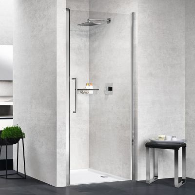 Novellini Young 1B drzwi prysznicowe 97 cm chrom/szkło przezroczyste Y21B97-1K