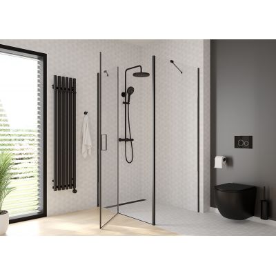 Oltens Hamnes deska sedesowa wolnoopadająca czarna 45100300