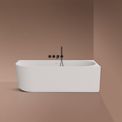 Oltens Hamnes wanna narożna 160x75 cm prawa biała 11008000