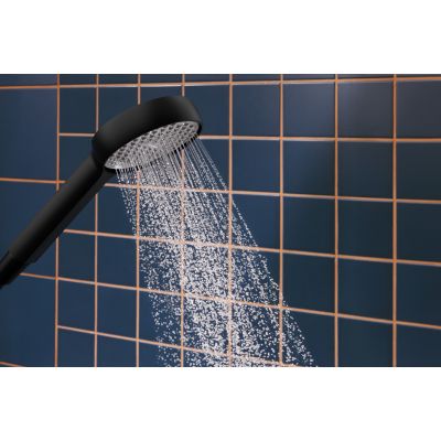 Hansgrohe Activera S zestaw prysznicowy ścienny czarny 28041670
