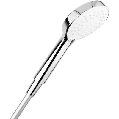 Oltens Driva EasyClick słuchawka prysznicowa chrom/biały 37101110