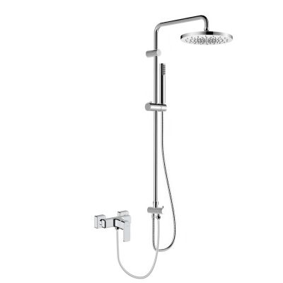 Oltens Hadsel zestaw prysznicowy z baterią prysznicową ścienną chrom 36055100