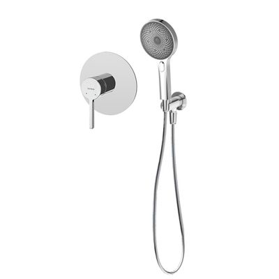 Oltens Rann zestaw bateria prysznicowa podtynkowa ze słuchawką 3-funkcyjną Havis EasyClick chrom 36076100