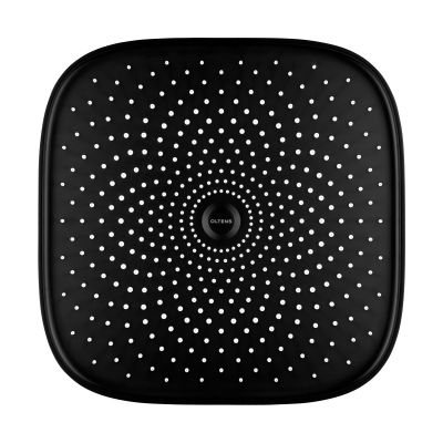 Oltens Katla zestaw bateria wannowo-prysznicowa podtynkowa z deszczownicą Vann (S) i słuchawką 3-funkcyjną Havis EasyClick (S) czarny mat 36066300