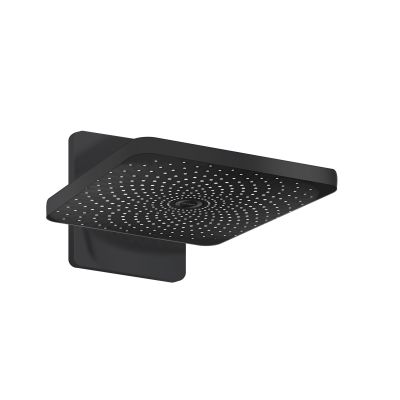 Oltens Vann (S) deszczownica 26x26 cm kwadratowa czarny mat 37008300