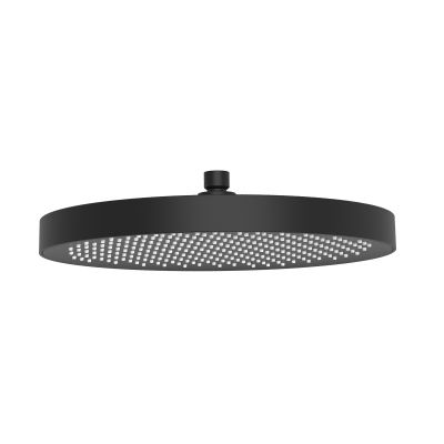 Oltens Molle zestaw bateria wannowo-prysznicowa podtynkowa z deszczownicą Regna i słuchawką 3-funkcyjną Luva EasyClick czarny mat 36023300