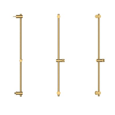 Oltens Alling drążek prysznicowy 90 cm złoto szczotkowane 37301810