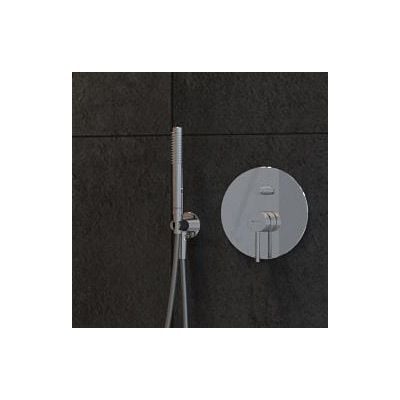 Oltens Alling zestaw prysznicowy ścienny chrom (37300100, 37102100, 37200100)