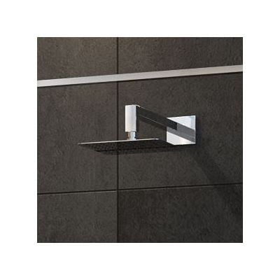 Oltens Atran (S) Lagan (S) deszczownica 22 cm kwadratowa z ramieniem ściennym chrom 36019100