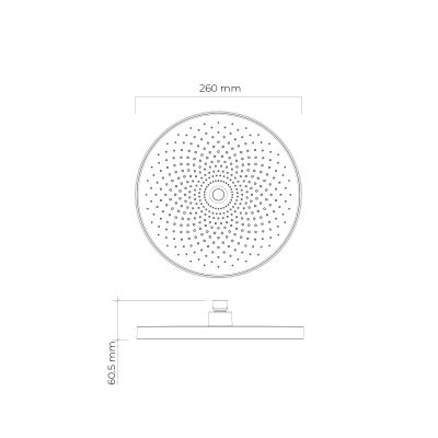 Oltens Onega zestaw bateria wannowo-prysznicowa podtynkowa z deszczownicą Vann i słuchawką 3-funkcyjną Havis EasyClick chrom 36068100