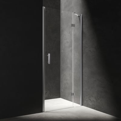 Omnires Manhattan drzwi prysznicowe 130 cm szkło przezroczyste ADP13XLUX-TCRTR