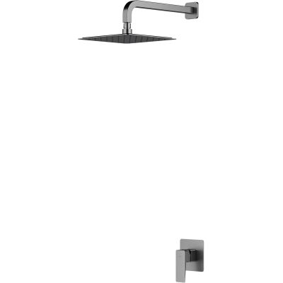 Omnires Parma zestaw prysznicowy podtynkowy inox SYSPM20IN
