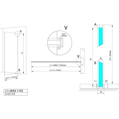 Polysan Architex Line zestaw montażowy AXL2112B