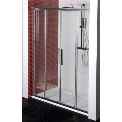 Polysan Lucis Line drzwi prysznicowe 160 cm chrom/szkło przezroczyste DL4315