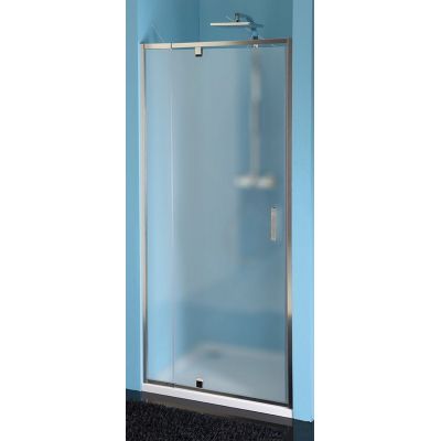 Polysan Easy Line drzwi prysznicowe 76-90 cm chrom/szkło brick EL1638