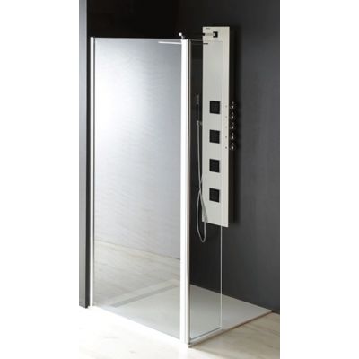 Polysan Modular Shower Walk-In ścianka prysznicowa 70 cm frontowa chrom/szkło przezroczyste MS3A-70