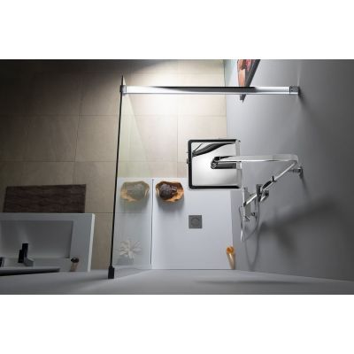 Polysan Modular Shower wspornik prysznicowy 120 cm chrom MSBR1