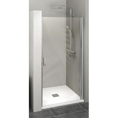 Polysan Zoom Line drzwi prysznicowe 100 cm chrom/szkło przezroczyste ZL1210