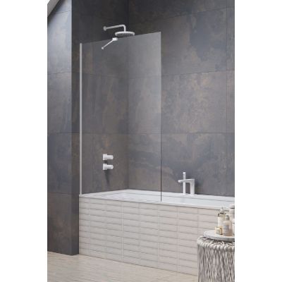 Radaway Modo New White PNJ II parawan nawannowy 50 cm 1-częściowy biały mat/szkło przezroczyste 10006050-04-01