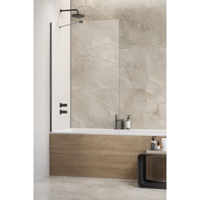 Radaway Modo New Brushed Gunmetal PNJ II parawan nawannowy 70 cm 1-częściowy GunMetal szczotkowany/szkło przezroczyste 10006070-92-01