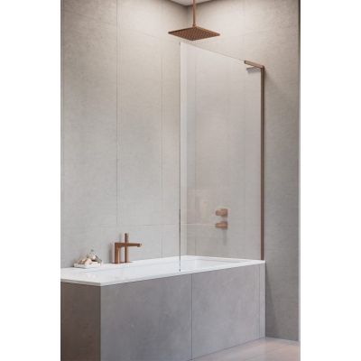 Radaway Modo SL Brushed Copper PNJ II parawan nawannowy 60 cm 1-częściowy miedź szczotkowany/szkło przezroczyste 10316060-93-01R
