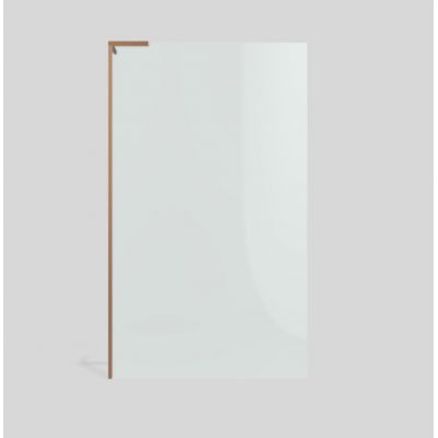 Radaway Modo SL II Walk-In ścianka prysznicowa 110 cm prawa wolnostojąca brushed nickel/szkło przezroczyste 10319114-91-01R