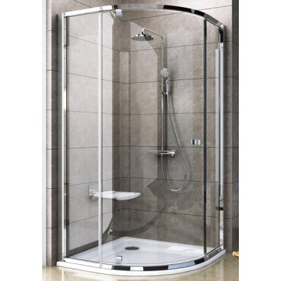 Ravak Pivot PSKK3-90 kabina prysznicowa półokrągła polerowane aluminium + transparent 37677C00Z1
