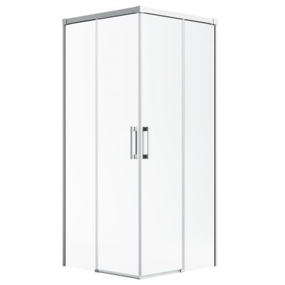 Radaway Idea Brushed Nickel KDD drzwi prysznicowe 90 cm rozsuwane nikiel szczotkowany/szkło przezroczyste 387060-91-01R