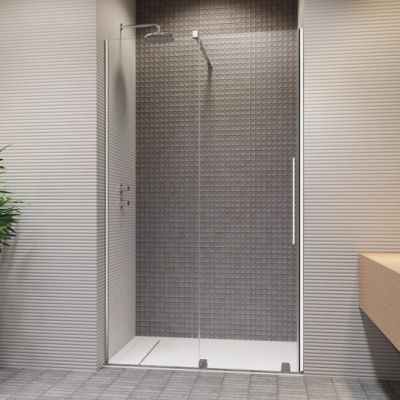 Radaway Furo DWJ drzwi prysznicowe 47,2 cm wnękowe lewe chrom/szkło przezroczyste 10107472-01-01L