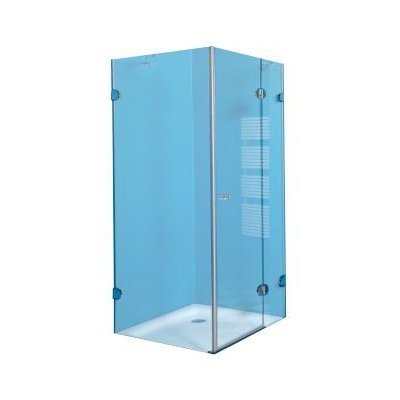Kabina (drzwi ze ścianką stałą) chrom+transparent GSDPS-100/80 P Ravak Glassline 0BPA4A00Z1