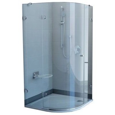 Kabina prysznicowa półokrągła chrom+transparent GSKK3-100 L 200 Ravak Glassline 37LAAA0KZ1