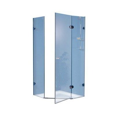Kabina prysznicowa pięciokątna chrom+transparent GSH3-90 P 200 Ravak Glassline 3KP77A0KZ1