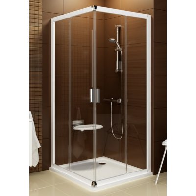 Ravak Blix kabina kwadratowa narożna biel + transparent BLRV2-80 1LV40100Z1