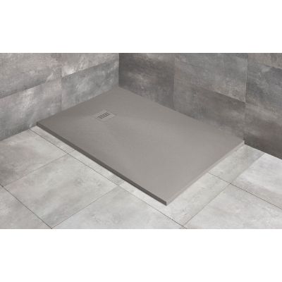 Radaway Kyntos F brodzik prostokątny 160x70 cm cement HKF16070-74