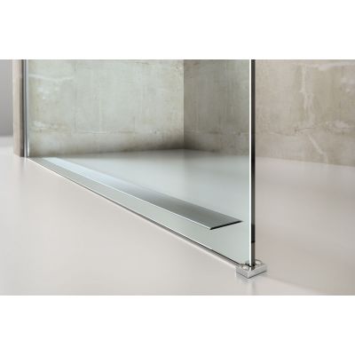 Rea Flexi ścianka prysznicowa 70 cm wolnostojąca chrom/szkło przezroczyste REA-K1900