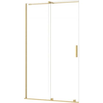 Rea Montana drzwi prysznicowe 140 cm rozsuwane złoty szczotkowany/szkło przezroczyste REA-K2499