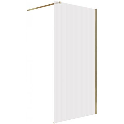 Rea Aero Intimo Gold Brush ścianka prysznicowa walk-in 120 cm złoty szczotkowany/ REA-K4127