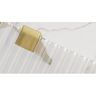 Rea Aero Intimo Gold Brush ścianka prysznicowa walk-in 120 cm złoty szczotkowany/ REA-K4127