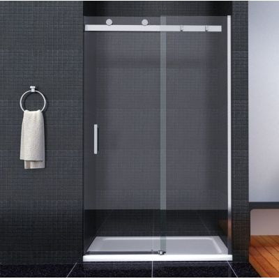 Rea Nixon-2 drzwi prysznicowe 140 cm wnękowe prawe chrom/szkło przezroczyste REA-K5007
