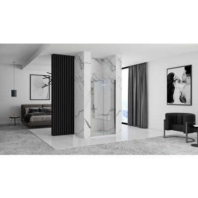 Rea Molier drzwi prysznicowe 80 cm chrom/przezroczyste REA-K6367
