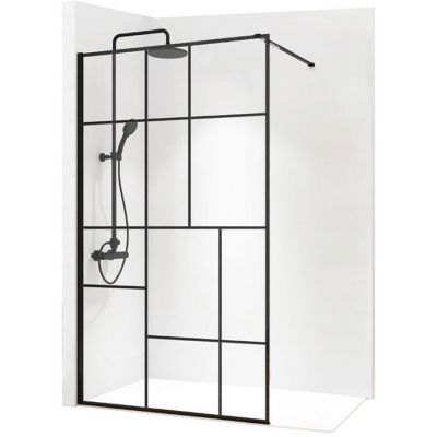 Rea Bler 2 Walk-In ścianka prysznicowa 100 cm wolnostojąca szkło przezroczyste REA-K7966
