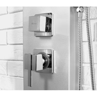 Rea 9765 panel prysznicowy ścienny satyna REA-P0157