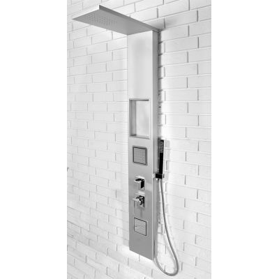 Rea 9765 panel prysznicowy ścienny satyna REA-P0157
