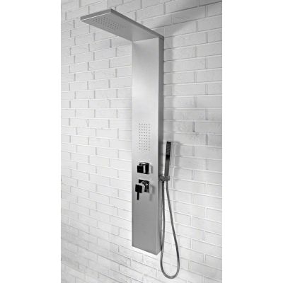 Rea 9750 panel prysznicowy ścienny satyna REA-P0203